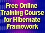 Free Online Training Course for Hibernate Framework