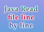 Java Read file line by line