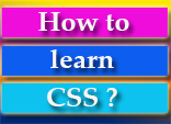 How to learn CSS?